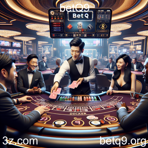 Atrações dos Cassinos ao Vivo no betQ9